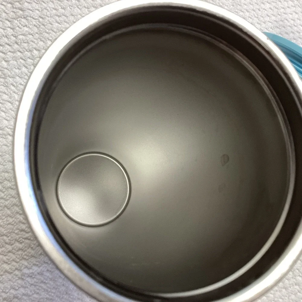 Starbucks 2022‎ Spring Purple Teal Floral Tumbler Double Wall Screw On Lid 24oz